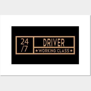 Driver Job Tittle Posters and Art